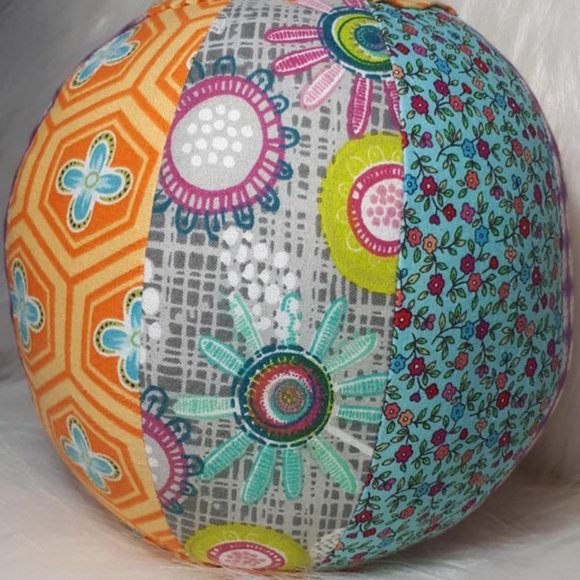 handmade Other - "florals" baby beach ball. Cotton. Handmade. New!